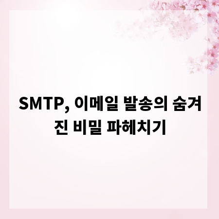 SMTP, 이메일 발송의 숨겨진 비밀 파헤치기