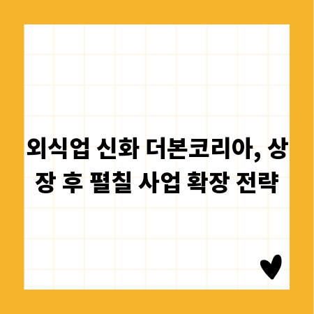 외식업 신화 더본코리아, 상장 후 펼칠 사업 확장 전략